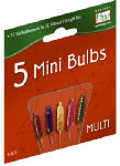 KWANG TA ELECTRIC PHILS. CORP. 5PK 2.5V Mult Color Mini Bulb