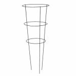 PANACEA PRODUCTS CORP Tomato Cage, Heavy-Duty, 3-Ring, Black, 42 x 16-In.