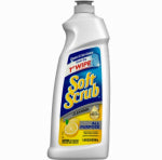 SOFT SCRUB Soft Scrub 00865 Kitchen and Bathroom Cleaner, 24 oz Bottle, Liquid, Lemon, White CLEANING & JANITORIAL SUPPLIES SOFT SCRUB   