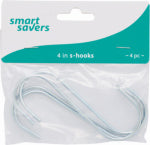 WISEARN MANUFACTURING CO. LIMITED SS 4PK 4" S Hook
