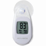CHANEY INSTRUMENT CO Acurite Digital -4 Deg to 158 Deg F White Window Thermometer HOUSEWARES CHANEY INSTRUMENT CO