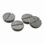 RACO INCORPORATED Weatherproof Closure Plugs, Gray, 3-Pk. ELECTRICAL RACO INCORPORATED