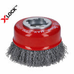 FREUD Diablo X-Lock Crimped Cup Brush, Metal, 3-In.