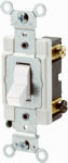 LEVITON MFG CO WHT 2-POLE GRND SWITCH ELECTRICAL LEVITON MFG CO