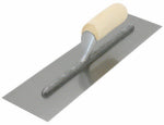 MARSHALLTOWN Finishing Trowel, Curved Handle & Stainless Steel Blade, 14 x 4 In.