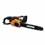 WORX WORX WG304.1 Chainsaw, 15 A, 120 V, 18 in L Bar/Chain, 3/8 in Bar/Chain Pitch, Oregon Chain OUTDOOR LIVING & POWER EQUIPMENT WORX   