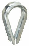 ASSA ABLOY AMERICAS RESIDENTIALI NC Rope Thimble, Zinc, 1/4 In. HARDWARE & FARM SUPPLIES ASSA ABLOY AMERICAS RESIDENTIALI NC