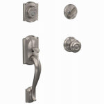 SCHLAGE LOCK CO Satin Nickel Georgian Handleset