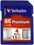 PETRA INDUSTRIES Premium Classic SDHC Memory Card, 4GB