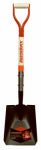 RAZOR-BACK Razor-Back 42116 Transfer Shovel, 8-3/4 in W Blade, Steel Blade, Northern White Ashwood Handle, D-Shaped Handle LAWN & GARDEN RAZOR-BACK