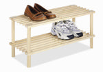 WHITMOR Natural Wood Household Shelf, 10.25 x 24.75 x 11.5-In. HOUSEWARES WHITMOR
