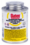 OATEY Oatey FlowGuard Gold 31911 1-Step All Weather Fast Set Cement, 8 oz Can, Liquid, Yellow PLUMBING, HEATING & VENTILATION OATEY