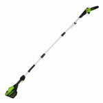 GREENWORKS TOOLS 80-Volt 10 In. Cordless Pole Saw, Brushless, Battery & Rapid Charger, 8 Ft. Pole OUTDOOR LIVING & POWER EQUIPMENT GREENWORKS TOOLS