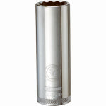 BLACK & DECKER/DEWALT SAE Deep Socket, 12-Point, 1/2 In. Drive, 3/4 In.