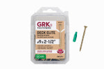 ITW BRANDS GRK #9 x 2-1/2-in Wood To Wood Deck Screws 100-Ct.