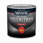 MINWAX Minwax 230004444 Polyurethane, Gloss, Liquid, Clear, 0.5 pt, Can PAINT MINWAX   