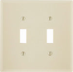 LEVITON MFG CO IV 2-TOGGLE WALL PLATE ELECTRICAL LEVITON MFG CO