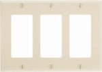 LEVITON MFG CO IV 3-ROCKER WALL PLATE ELECTRICAL LEVITON MFG CO