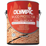 OLYMPIC/PPG ARCHITECTURAL FIN Deck, Fence & Siding Stain & Sealant, Exterior, Latex, Clear Tint Base, 1-Gallon PAINT OLYMPIC/PPG ARCHITECTURAL FIN