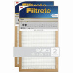 FILTRETE Filtrete FPL01-2PK-24 Air Filter, 25 in L, 16 in W, 2 MERV, For: Air Conditioner, Furnace and HVAC System PLUMBING, HEATING & VENTILATION FILTRETE