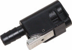 DONOVAN MARINE IOWA LLC Mercury Female Connector, Resin, 3/8 In. Barb