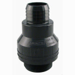 ECO-FLO Water Source SPC-250 Inline Sump Check Valve, 1-1/2 in, MNPT, PVC Body PLUMBING, HEATING & VENTILATION ECO-FLO