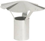 IMPERIAL Imperial GV0586 Rain Cap, 3 in Dia, Galvanized Steel PLUMBING, HEATING & VENTILATION IMPERIAL