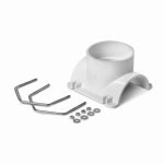 OATEY COMPANY Schedule 40 DWV PVC Saddle Tee Pipe Kit, 4 x 4 In.