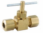 ANDERSON METALS CORP Needle Valve, 1/4 In. x 1/4 In.