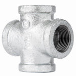 CODA RESOURCES LTD 1/2 In. Galvanized Pipe Cross PLUMBING, HEATING & VENTILATION CODA RESOURCES LTD