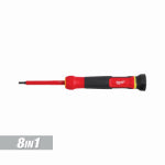 MILWAUKEE ELECTRIC TOOL CORP 8-In-1 Precision Multi-Bit Screwdriver Set, 1000V Insulated TOOLS MILWAUKEE ELECTRIC TOOL CORP