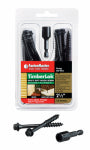 OMG INC Timberlok Wood Screws, Heavy-Duty, 2-1/2-In, 12-Pk.