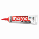 SASHCO SEALANTS Lexel All-Purpose Elastomeric Sealant, White, 5-oz. Squeeze Tube