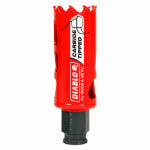 DIABLO Diablo DHS1125CT GP Hole Saw, 1-1/8 in Dia, 2-3/8 in D Cutting, 3/8 in Arbor, Carbide Cutting Edge TOOLS DIABLO