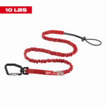 MILWAUKEE ELECTRIC TOOL CORP Locking Tool Lanyard, 54 In. Extended Reach, 10 Lb. Load