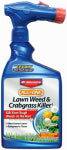 BIOADVANCED BioAdvanced 704080A Weed and Crabgrass Killer, Liquid, Black/Brown, 32 oz LAWN & GARDEN BIOADVANCED