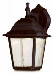 WESTINGHOUSE LIGHTING CORP LED Wall Lantern, Outdoor, Black Finish, 9-Watt