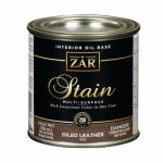 ZAR ZAR 50306 Wood Stain, Oiled Leather, Liquid, 0.5 pt PAINT ZAR