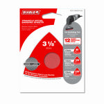 FREUD Oscillating Detail Triangle Sanding Sheet, Assorted Grits, 3-1/8-In., 12-Pk.