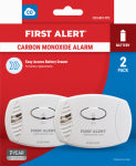 RESIDEO USA LLC Battery Operated Carbon Monoxide Alarm, 2-Pk.