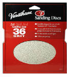 ALI INDUSTRIES Sanding Discs, For Varathane EZV Floor Sander, 36-Grit, 3-Pk. TOOLS ALI INDUSTRIES