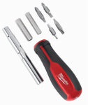 MILWAUKEE ELECTRIC TOOL CORP 11-In-1 Multi-Bit Screwdriver, ECX Driver Bits
