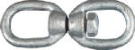 ASSA ABLOY AMERICAS RESIDENTIALI NC Open Connecting Link, Round Swivel Eye, Galvanized, 1/4 In.