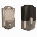 SCHLAGE LOCK CO Camelot Encode Smart Wi-Fi Deadbolt, Satin Nickel ELECTRICAL SCHLAGE LOCK CO