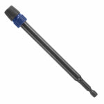 BOSCH Bosch DQCE1006 Spade Bit Extension, Quick-Change Impact Drive, 1/4 in Shank, Hex Shank, 6 in L, Steel