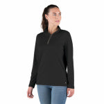 BERNE APPAREL SM BLK WM UPF1/4 Shirt