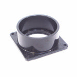 US HARDWARE US Hardware RV-702B Socket with Flange, 3 in ID, Slip x Female, ABS, Black AUTOMOTIVE US HARDWARE