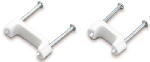 GB Gardner Bender PSM-1550T Cable Staple, 1/2 in W Crown, Plastic/Polyethylene ELECTRICAL GB