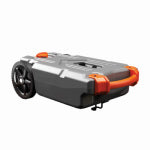 CAMCO MFG Rhino Camper/RV Portable Waste Tank ��� 21-Gallon ��� Large, Heavy-Duty No-Flat Wheels ��� Includes Removable Steel Tow Adapter, 3' RV Sewer Hose, & More RV Accessories AUTOMOTIVE CAMCO MFG