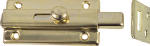 ASSA ABLOY AMERICAS RESIDENTIALI NC Door Slide Bolt, Brass, 3 In. HARDWARE & FARM SUPPLIES ASSA ABLOY AMERICAS RESIDENTIALI NC